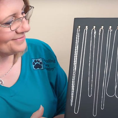 How to select a necklace that will not kink, or a chain that will not kink