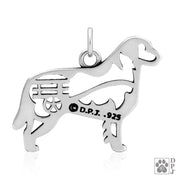 Bernese Mountain Dog Necklace Jewelry in Sterling Silver