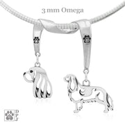 Sterling Silver Cavalier King Charles Spaniel Necklace & Gifts