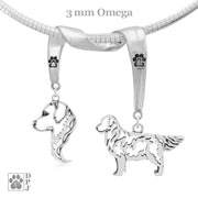 Sterling Silver Golden Retriever Necklace & Gifts