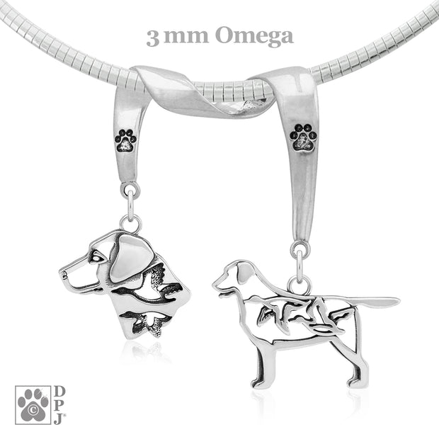 Sterling Silver Labrador Retriever Necklace & Gifts