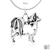 Papillon Necklace Jewelry in Sterling Silver