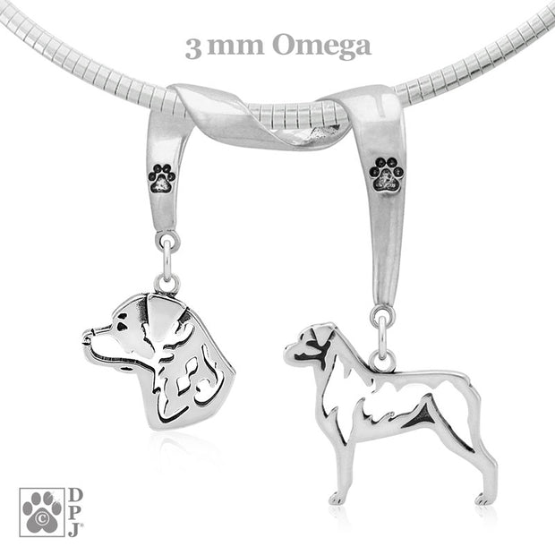 Sterling Silver Rottweiler Necklace & Gifts