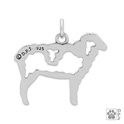 Sterling Silver Sheep Pendant