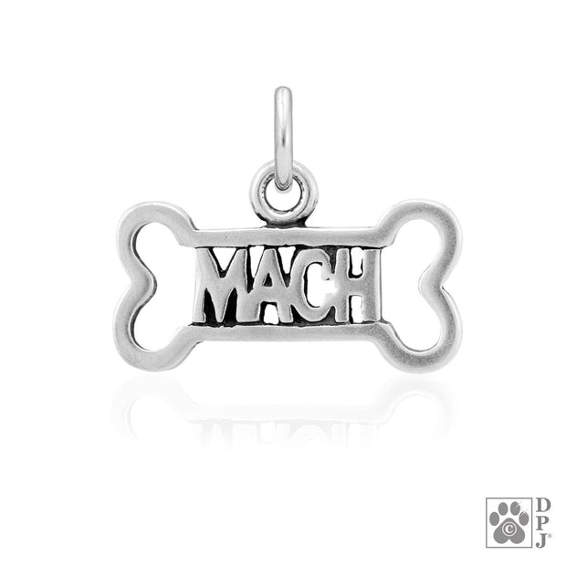 Agility MACH Necklace Pendant In Sterling Silver