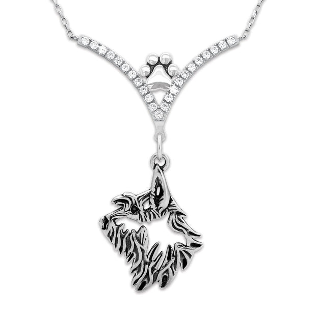 VIP Berger Picard CZ Necklace, Head