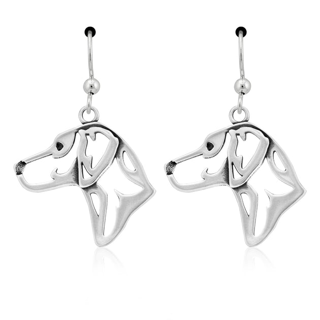 Rhodesian Ridgeback Earrings in Sterling Silver – Dazzling Paws