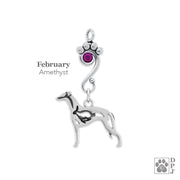 Crystal Whippet w/Bunny Necklace, Body