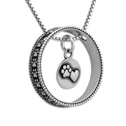 Paw Print Bling with Close To My Heart Necklace