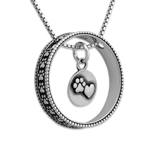 Paw Print Bling with Close To My Heart Necklace