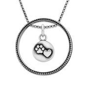 Paw Print Bling with Close To My Heart Necklace