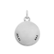 Personalized Paw Necklace, RESCUED Pendant