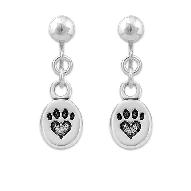 Paw Print Earrings, We Love Paws