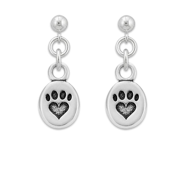 Paw Print Earrings, We Love Paws
