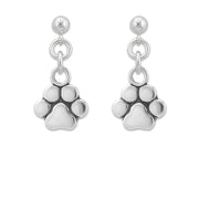 Basic Paw Print Earrings