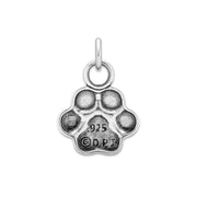 Paw Print Necklace, Basic Paw Print Pendant