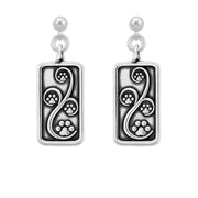 Paw Print Earrings, Journey Paws