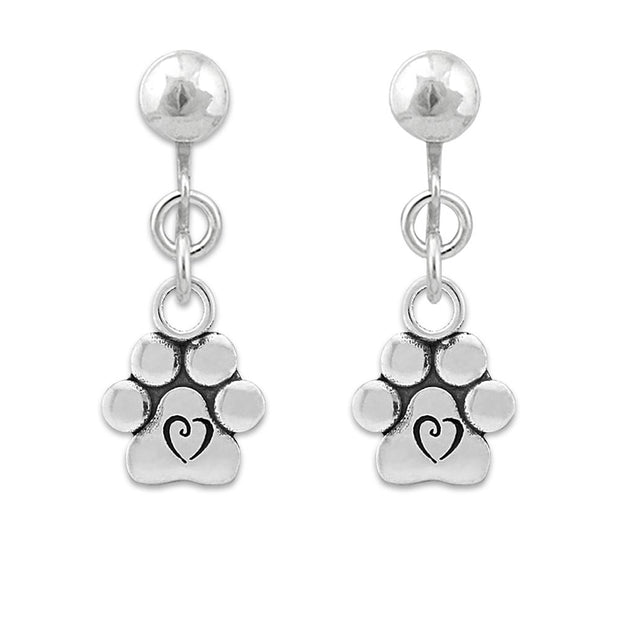Puppy Love Paw Dangle Earrings