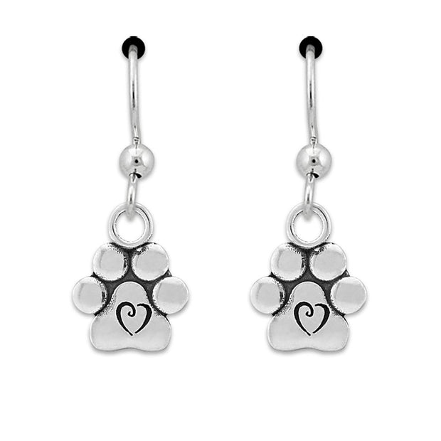 Puppy Love Paw Dangle Earrings
