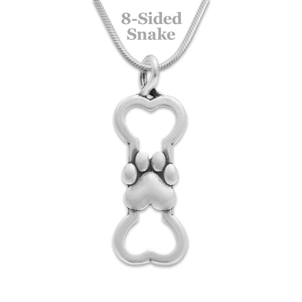 Dog Bone Necklace, The Bone And The Beautiful Pendant