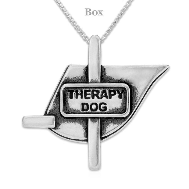 Personalized Therapy Dog Vest, Therapy Dog Vest Necklace Pendant