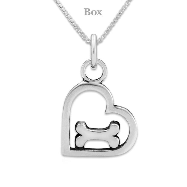 Dog Bone Necklace, You Feed My Soul Pendant