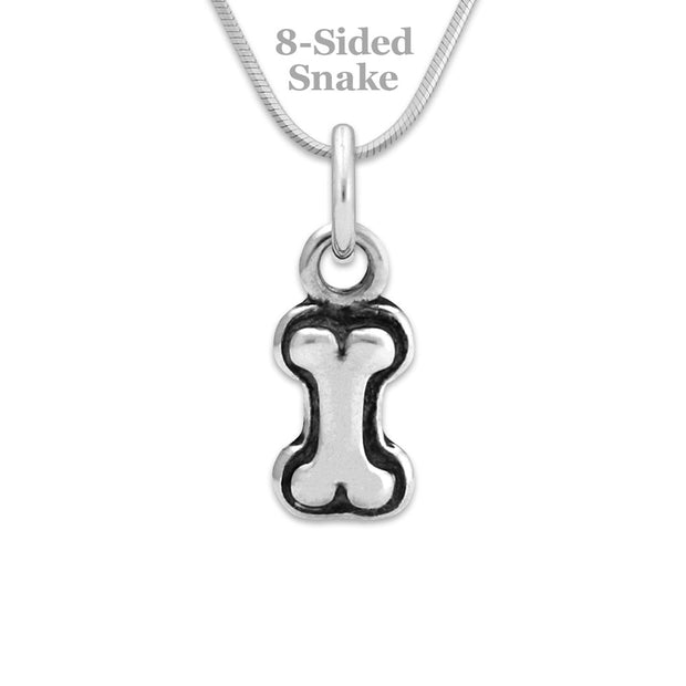 Mini Bone Pendant, Bone Necklace