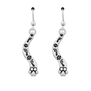 Paw Print Earrings, The Path