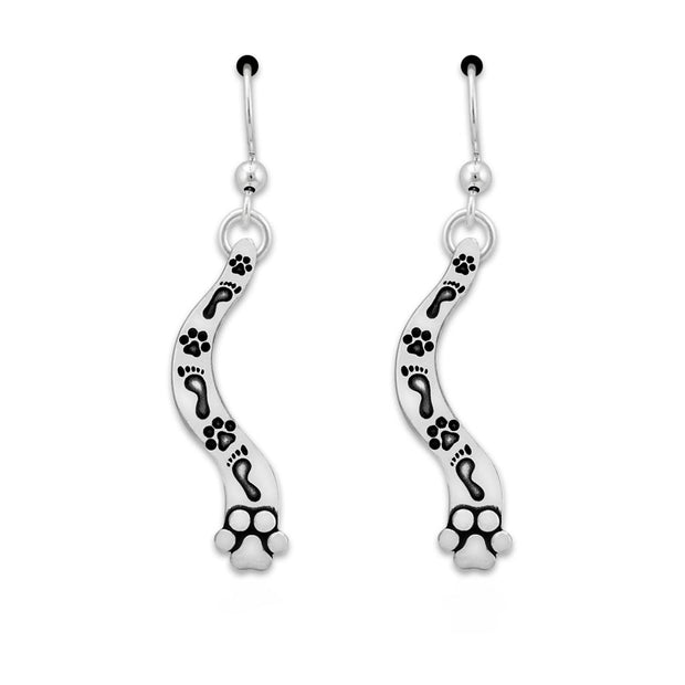 Paw Print Earrings, The Path