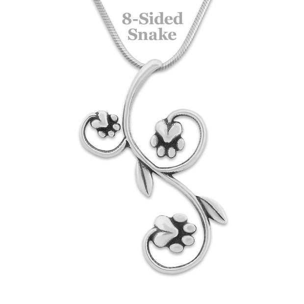Paw Necklace, Life's Treasures Pendant