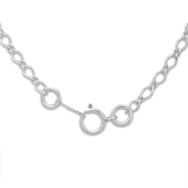 Personalized Sterling Silver Luxury Paw Nameplate Necklace