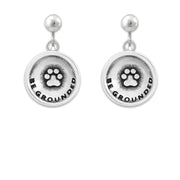 Paw Print Earrings, Be Grounded