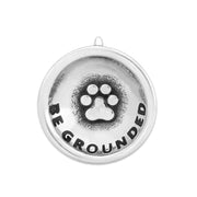 Paw Print Necklace, Be Grounded Pendant