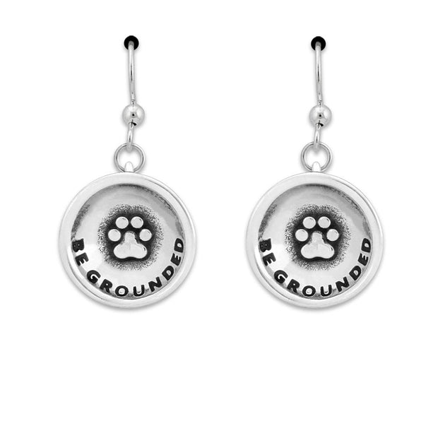 Paw Print Earrings, Be Present