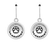 Paw Print Earrings, Be Present