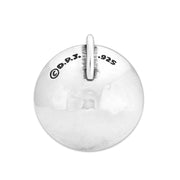 Dog Paw Necklace, Live In The Moment Pendant
