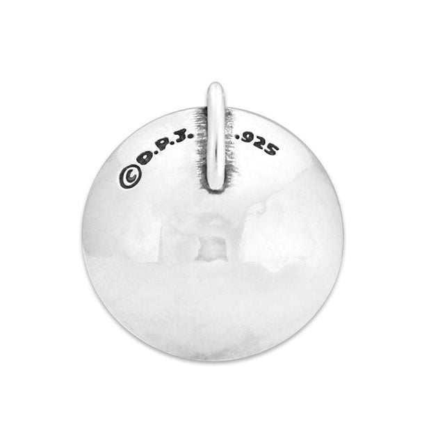 Dog Paw Necklace, Live In The Moment Pendant