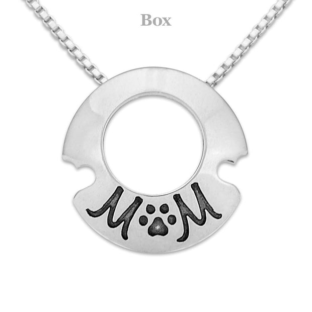 Heart and Paw Necklace, Piece Of My Heart Pendant