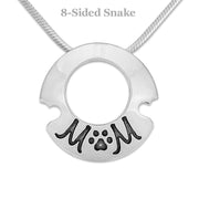 Heart and Paw Necklace, Piece Of My Heart Pendant