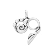 Paw Print Necklace, Infinite Love Pendant