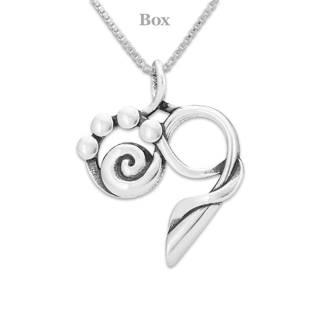Paw Print Necklace, Infinite Love Pendant