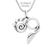 Paw Print Necklace, Infinite Love Pendant