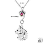 Crystal Cat Necklace