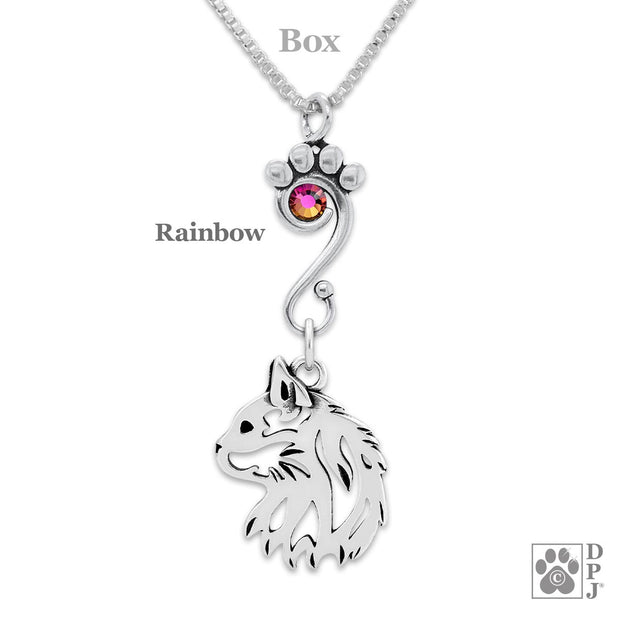Crystal Cat Necklace