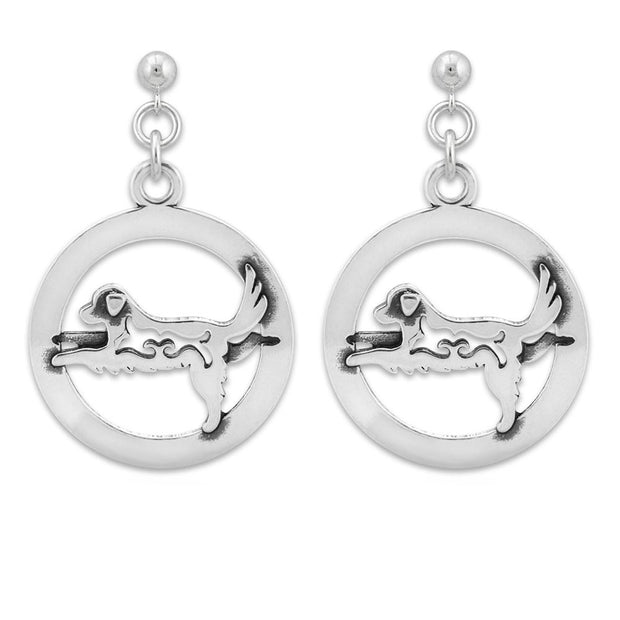 Warrior III Yoga Pose Earrings Doga Jewelry in Sterling Silver