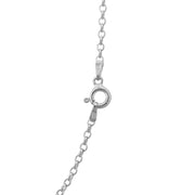 Sterling Silver Rollo Chain 16"