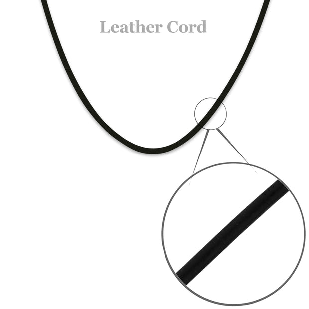 Black Leather Cord 1.5mm With Sterling Silver Clasp $20 and up