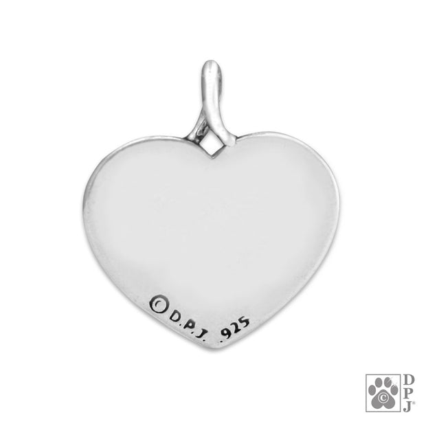 Personalized Pet Remembrance Gift, Sterling Silver Until We Meet Again Pendant