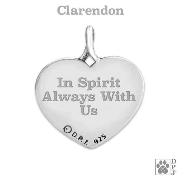 Personalized Pet Remembrance Gift, Sterling Silver Until We Meet Again Pendant
