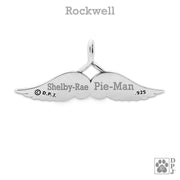 Personalized Sympathy Gifts, Sterling Silver In Memory Of... Pendant